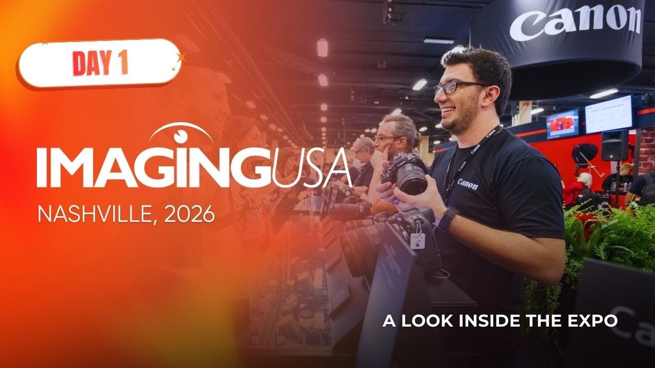 Экскурсия по выставочному залу Imaging USA 2026 Photo Expo – День 1 | Фотооборудование, искусстве...