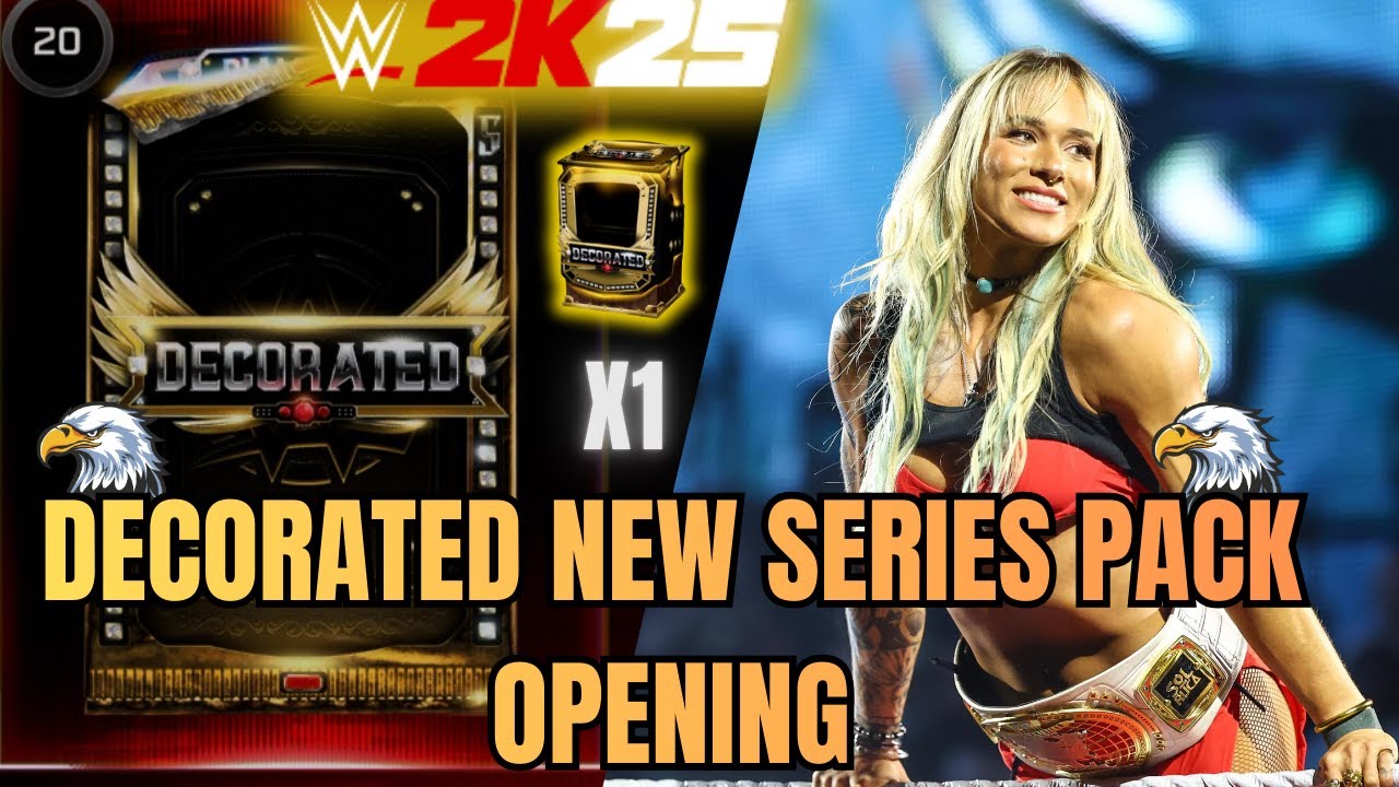 WWE 2K25 MY FACTION DECORATED NEW SERIES PACK OPENING