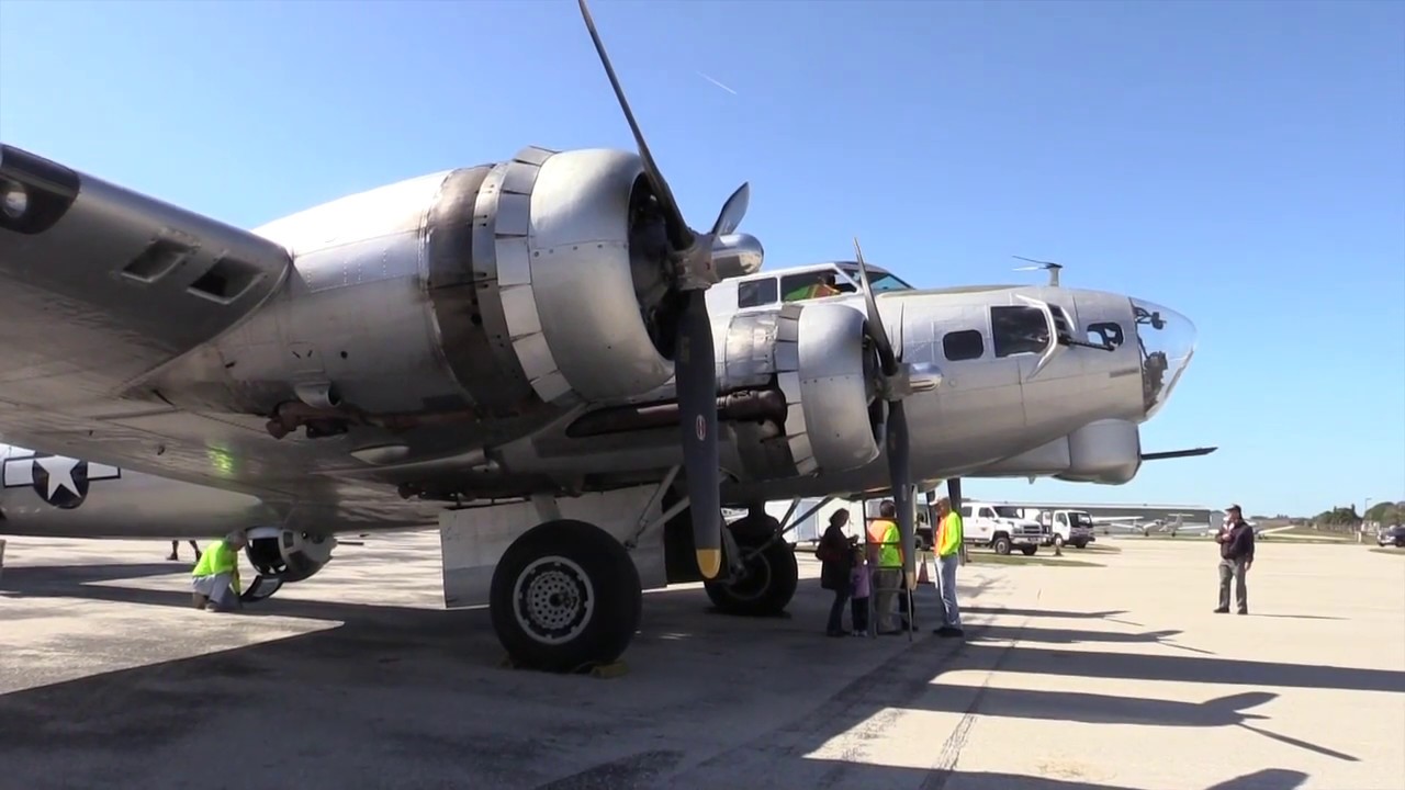 World War II veteran describes being a ball turret gunner in B17