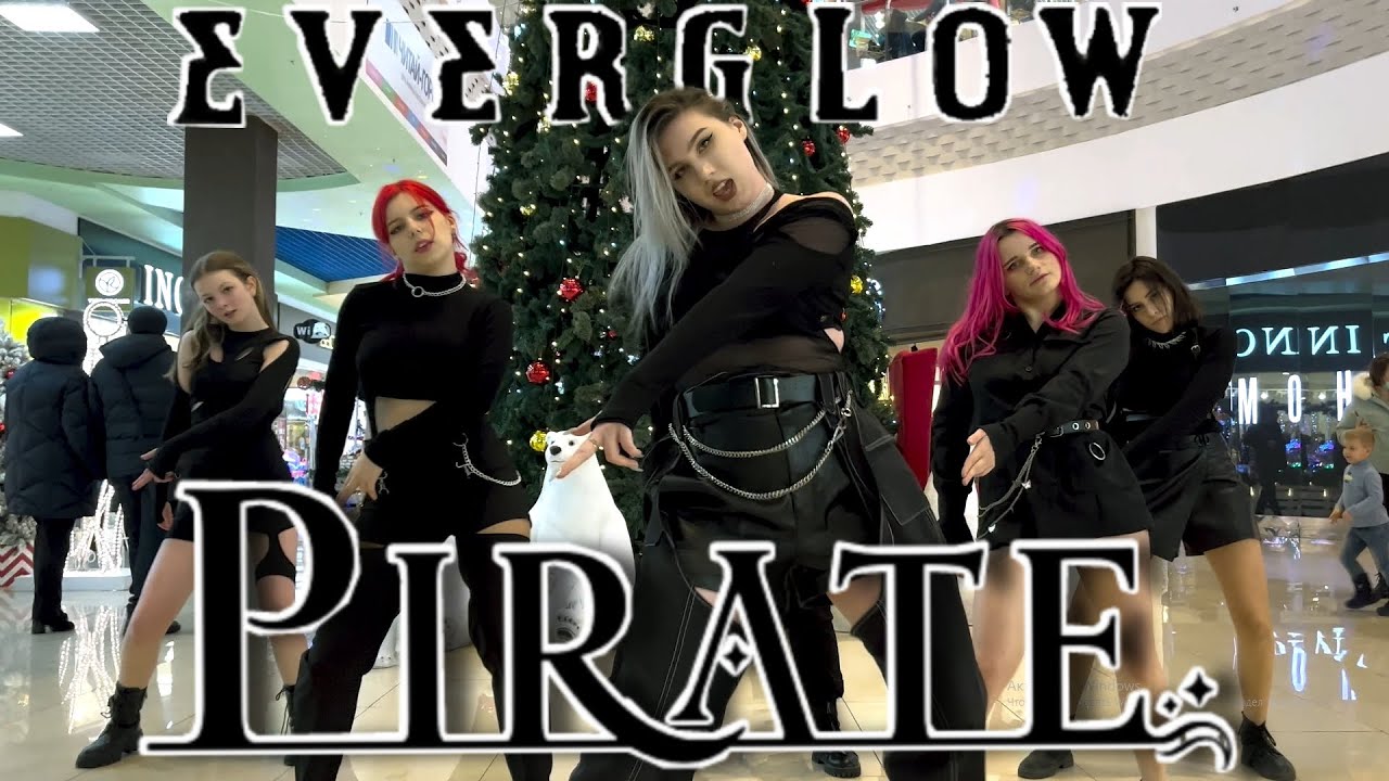 [KPOP IN PUBLIC][ONE TAKE 180°] EVERGLOW (에버글로우) - Pirate cover dance by JADE SUN & PLEASURE