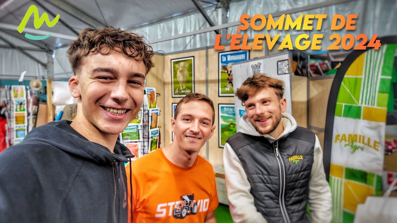 UNE JOURNÉE AU SOMMET DE L'ÉLEVAGE | STERVIO & GERMAIN sont présents 🌞