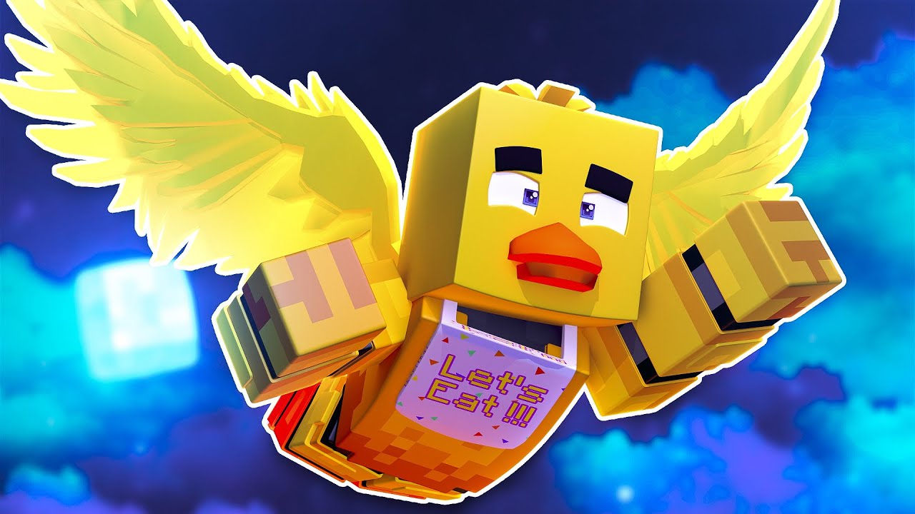 Chica Goes Flying | Minecraft Five Night's at Freddy's Roleplay