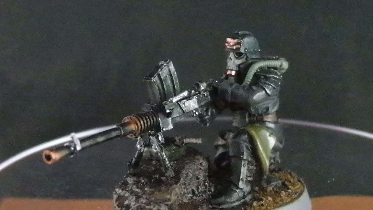How to paint Warhammer 40K Death Korps of Krieg Grenadier