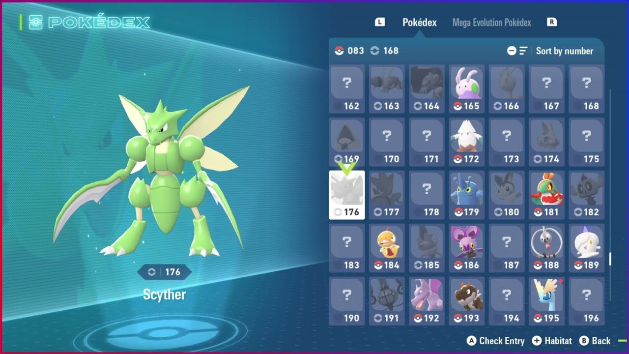 Where To Catch Scyther in Pokemon Legends Z-A