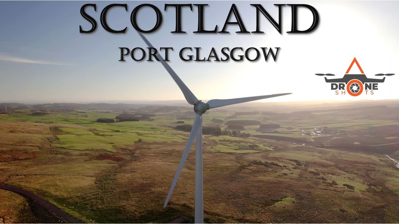 Scotland 4k Drone footage | Port Glasgow | Cinematic 4k video