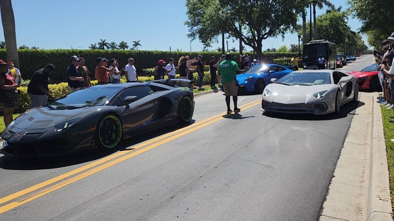 Super Car Saturday Car Show In Fort Lauderdale Florida