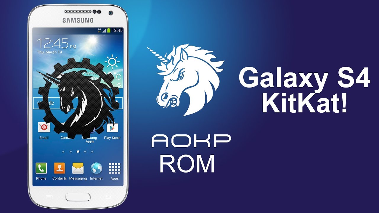 AOKP ROM Android 4.4.2 KitKat for Galaxy S4! [All U.S Variants]