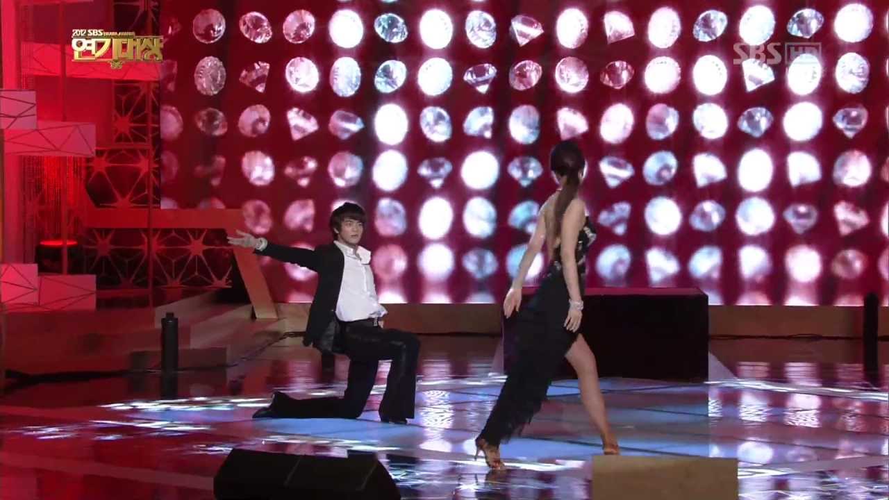 [HD 1080p] 121231 2012 SBS drama award - Yuri cut part 1