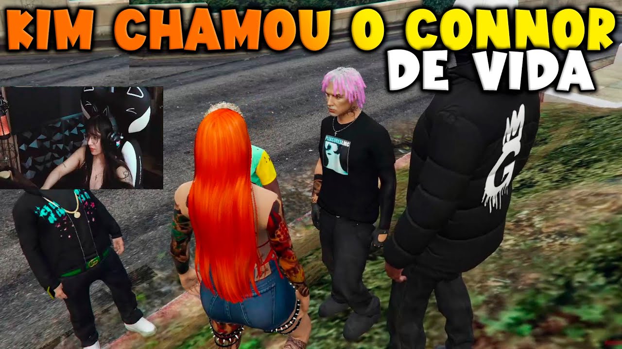 KIM CHAMOU O CONNOR DE VIDA 🤣👀🔥
