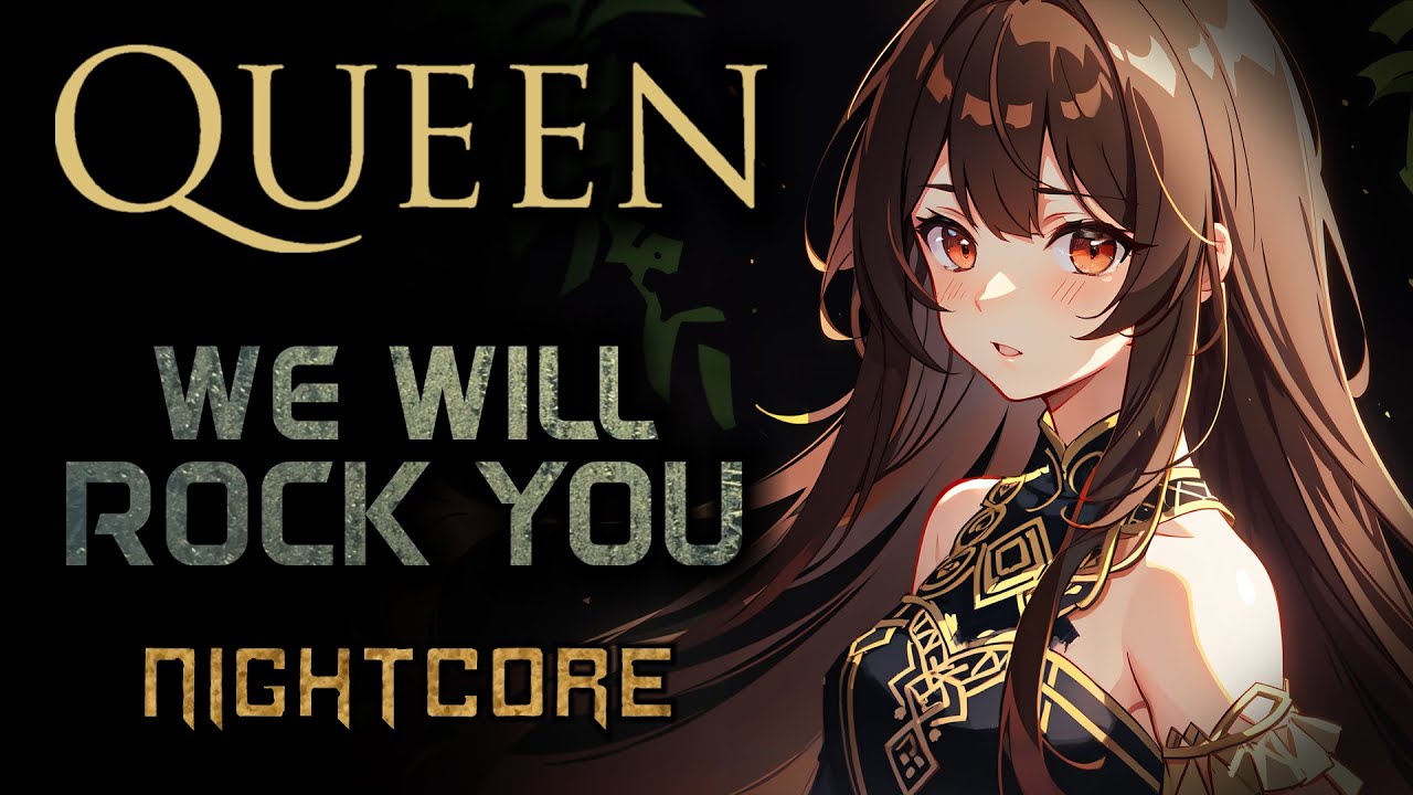 [Female Cover] QUEEN – We Will Rock You [NIGHTCORE by ANAHATA + Lyrics]