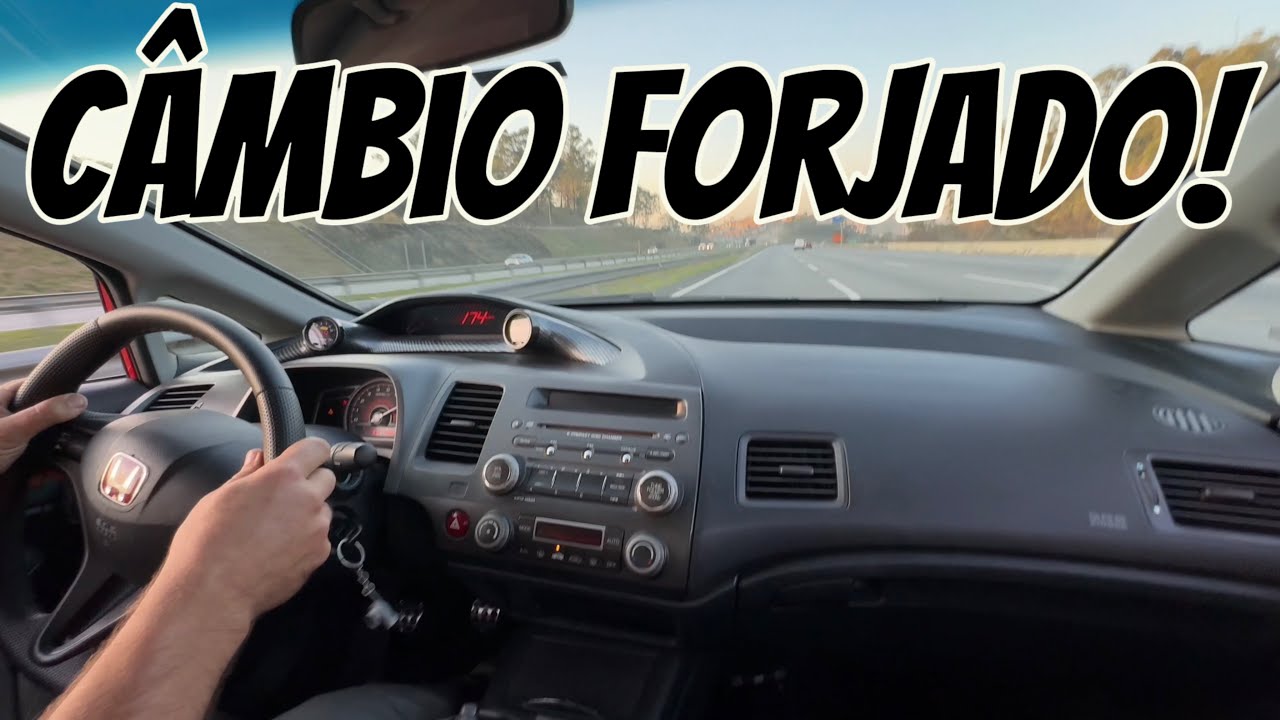 PRIMEIRO ROLÊ DO SI TURBO COM CÂMBIO FORJADO