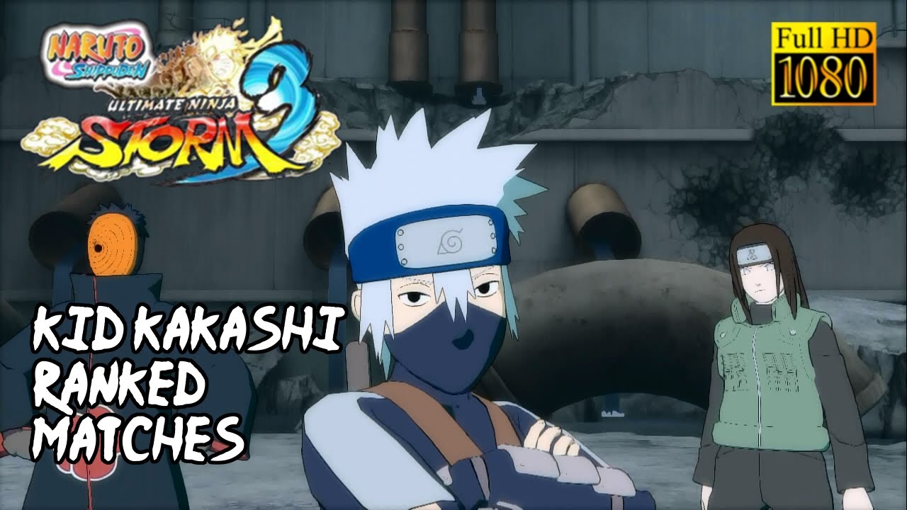 Naruto Ultimate Ninja Storm 3: Kid Kakashi - Ranked matches!!