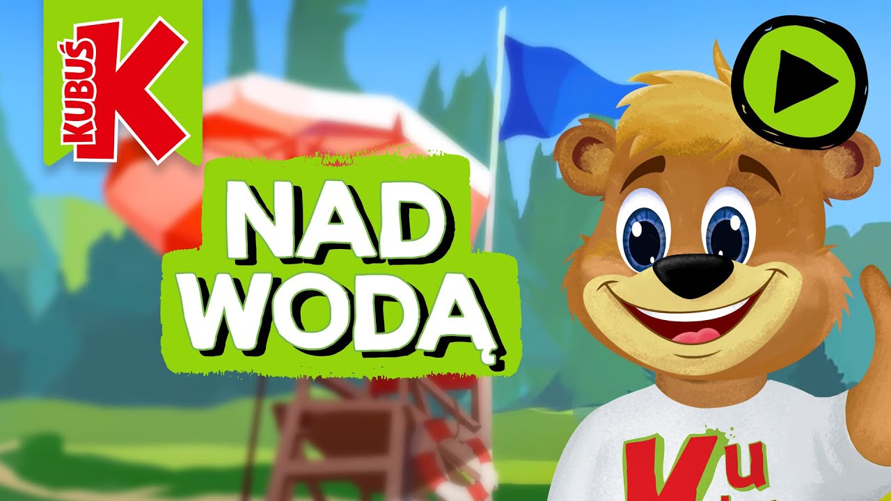 Kubuś BAJKA o zabawie nad wodą - ODCINEK 2