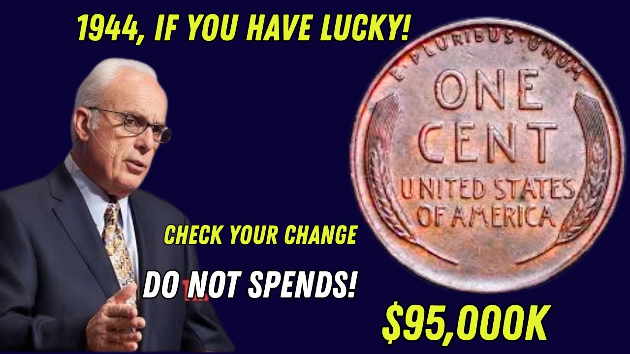 The Rarest Pennies 1944 coin  in the World That Could Make You a Millionaire Overnight