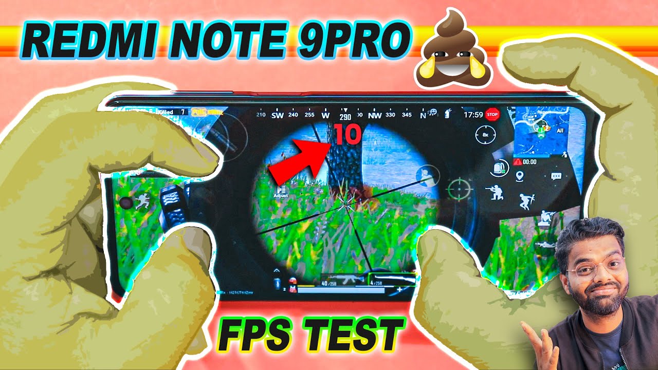 Redmi Note 9 Pro Pubg Test with FPS Meter 🔥 Ya 💩