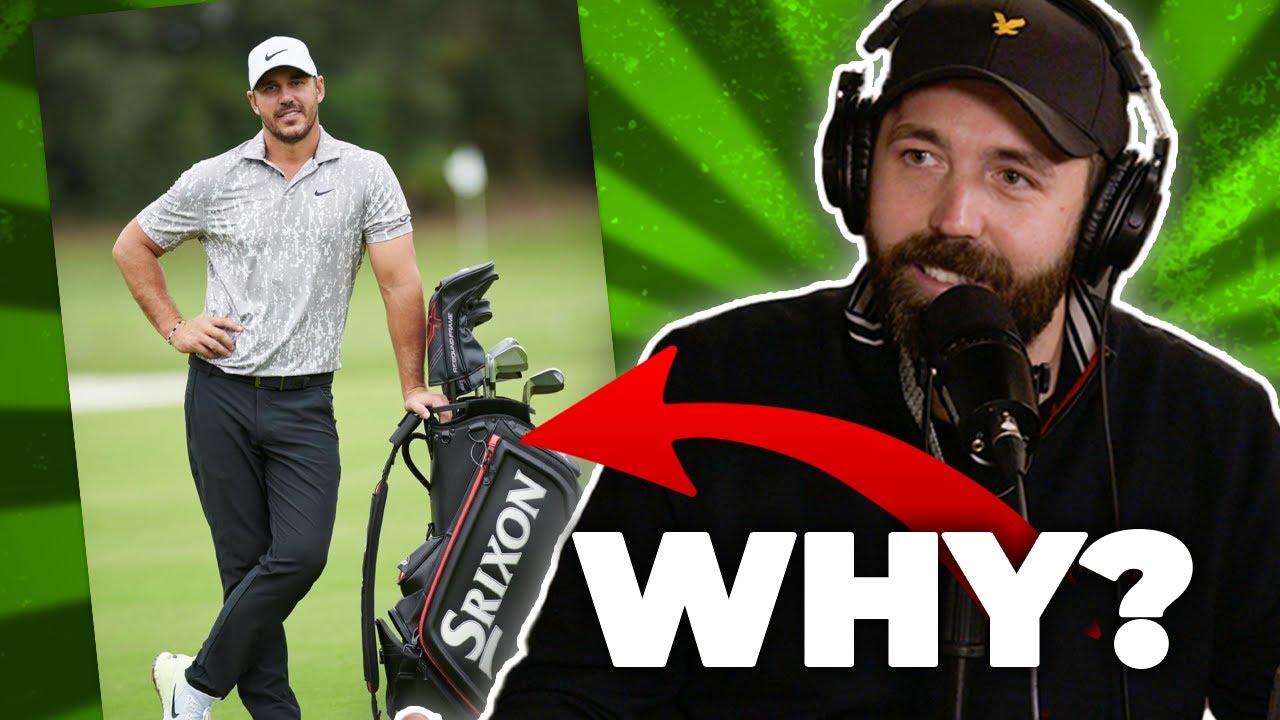 Why did Brooks Koepka sign to Srixon?