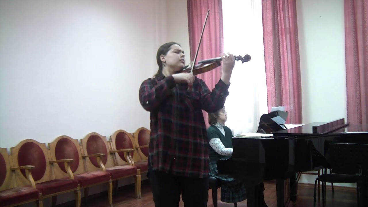 Франческо Верачини Соната для скрипки си минор  Агния Вяткина, скрипка