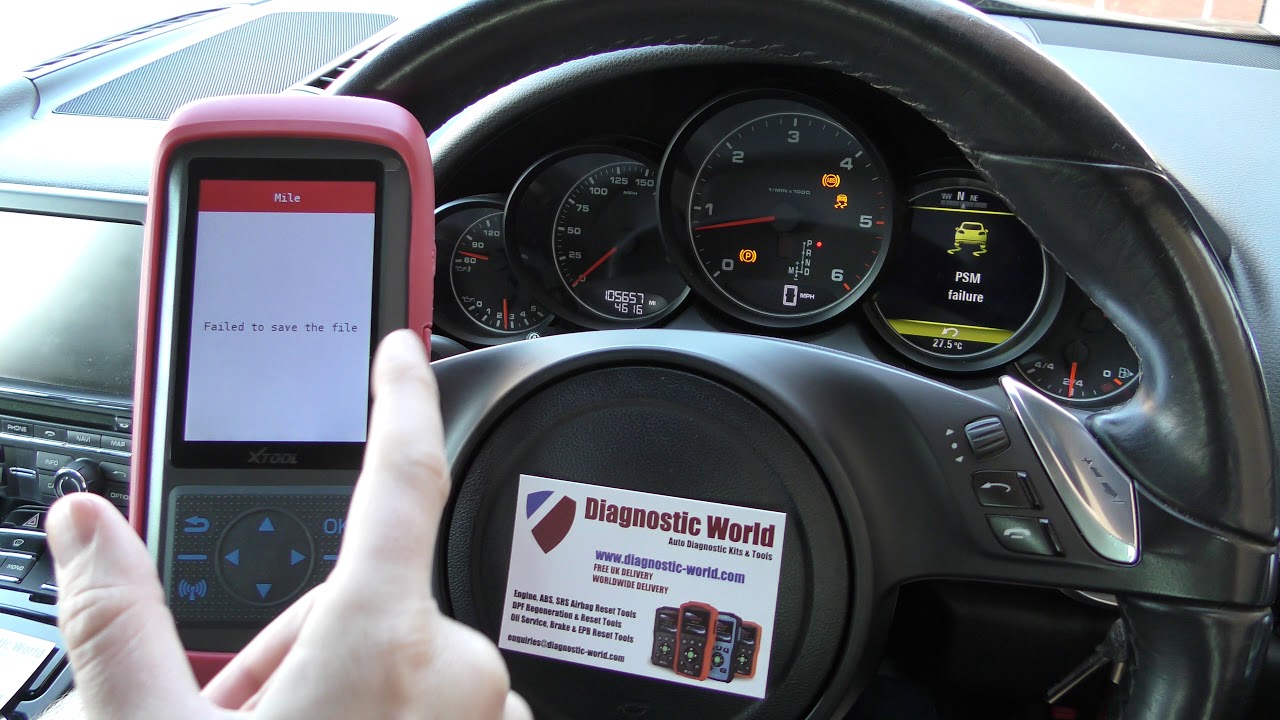 Cheap Volvo Mileage Correction Change Via OBD2 Port in 3 Minutes   Easy & Simple Xtool X100 Pro 2