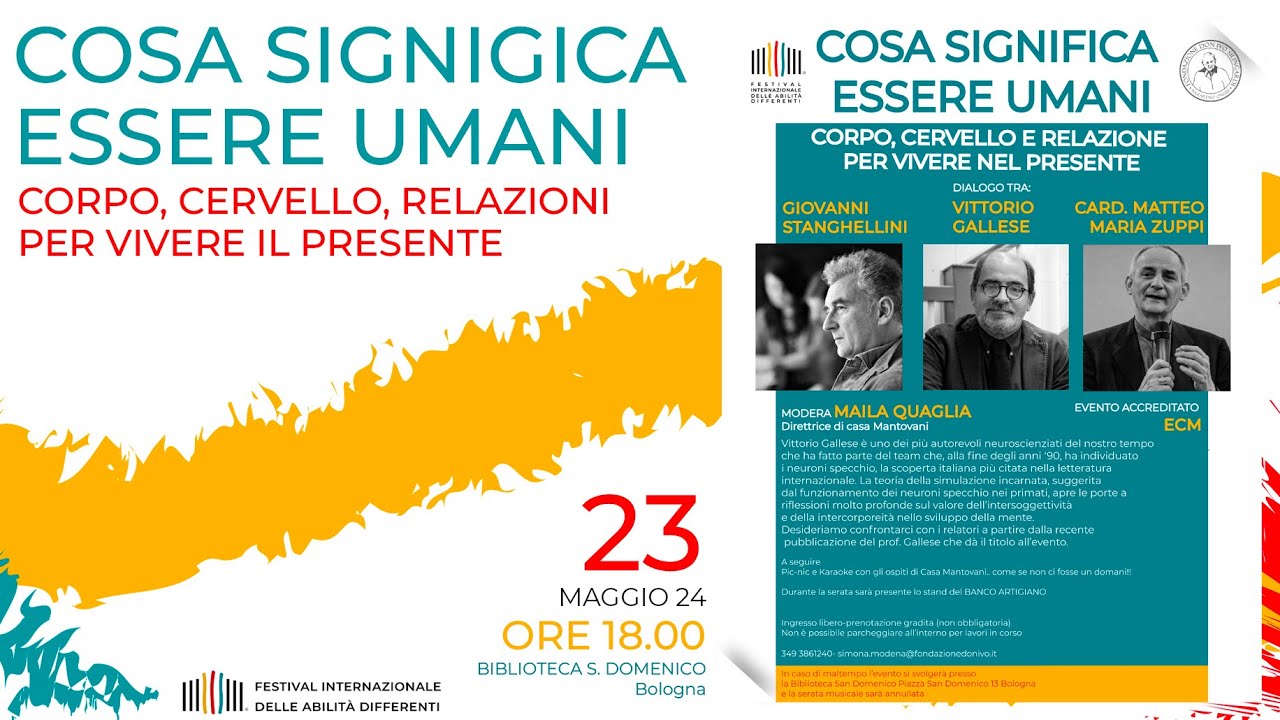 Cosa significa essere umani - Corpo, cervello, relazioni per vivere il presente