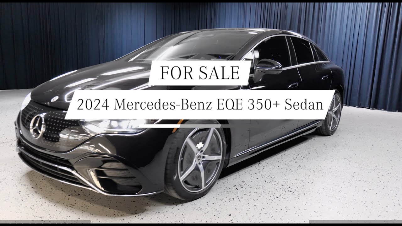 NEW Obsidian Black Metallic 2024 Mercedes-Benz EQE 350+ Sedan AZ