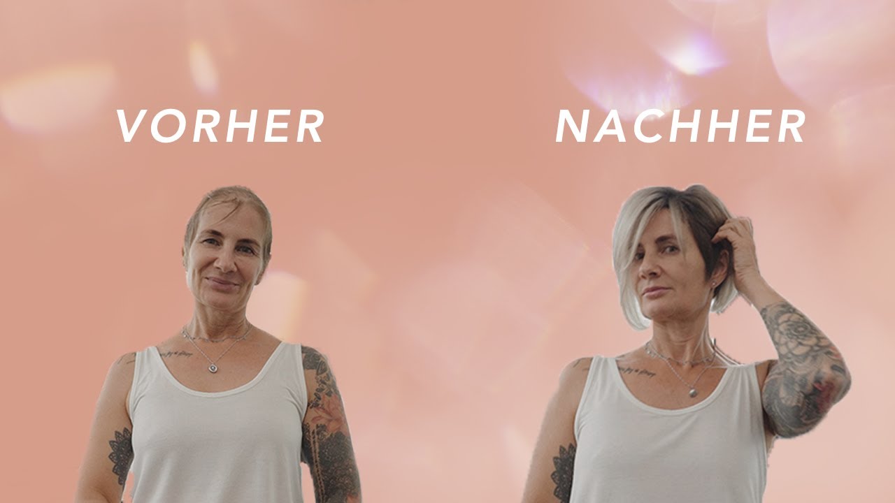 Ein neues Haarsystem für Silke - kreativer Schnitt & Farbe