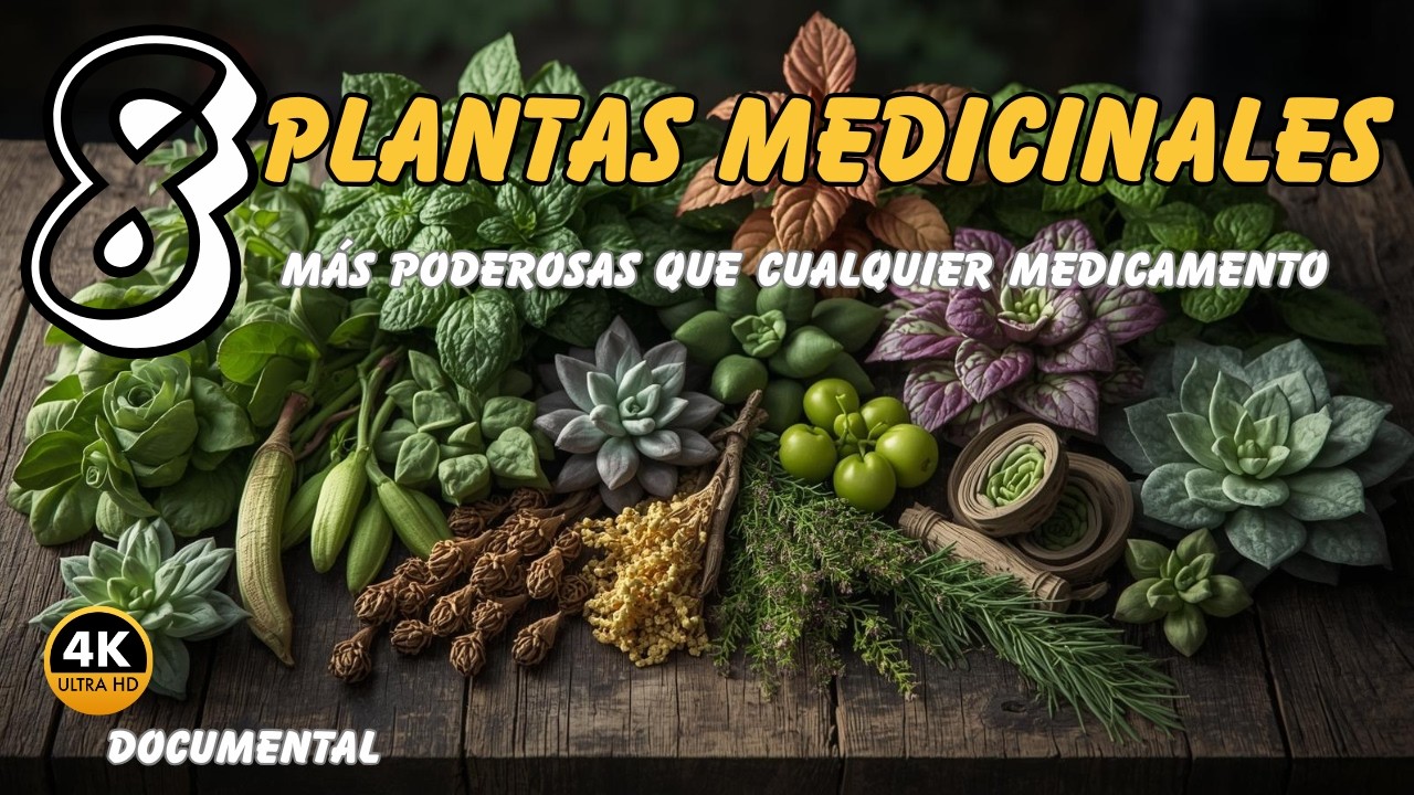 Las 8 PLANTAS MEDICINALES M&aacute;s Poderosas del PLANETA | DOCUMENTAL Parte 1