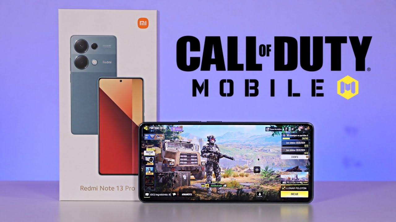 Call Of Duty Mobile Gráficos Medios En Redmi Note 13 Pro 🔥Con Helio G99 ULTRA😱 8GB RAM / 256GB ROM🔥