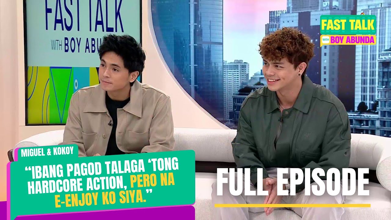 Fast Talk with Boy Abunda: Miguel at Kokoy, sasabak na sa matinding aksyon! (Full Episode 505)
