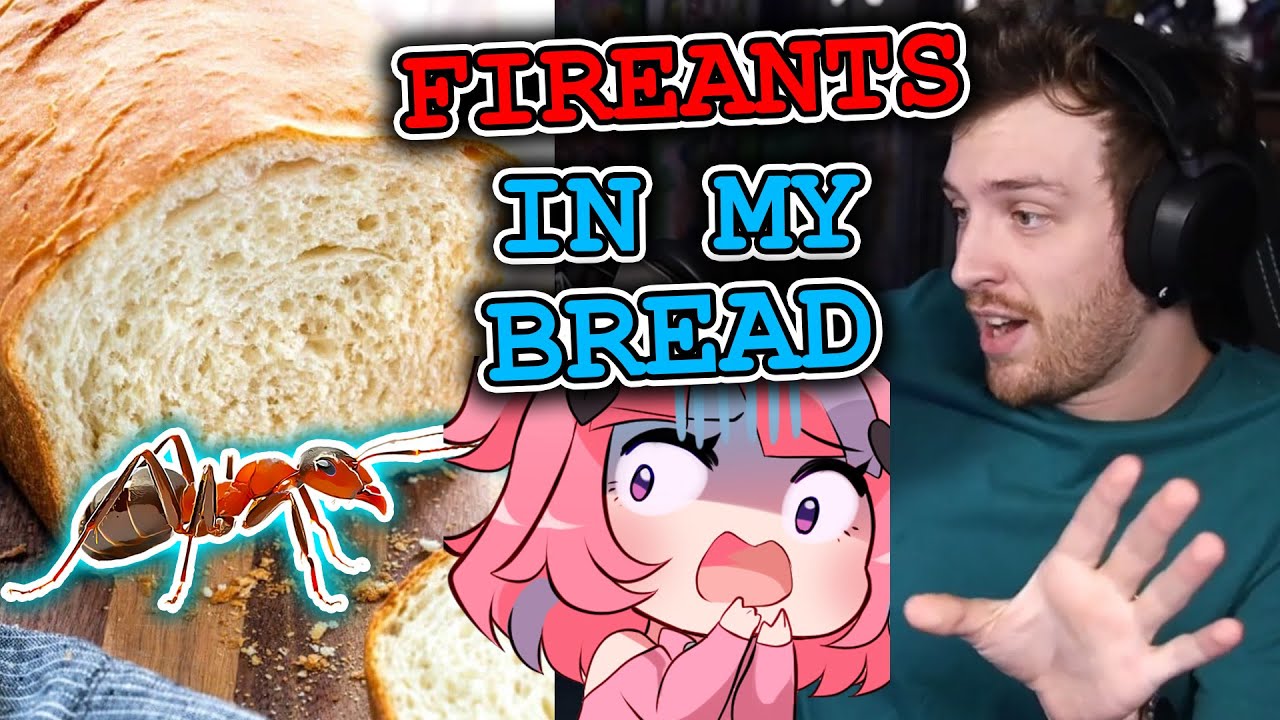 Ironmouse Tells Connor How She Had Fireants In Her Bread