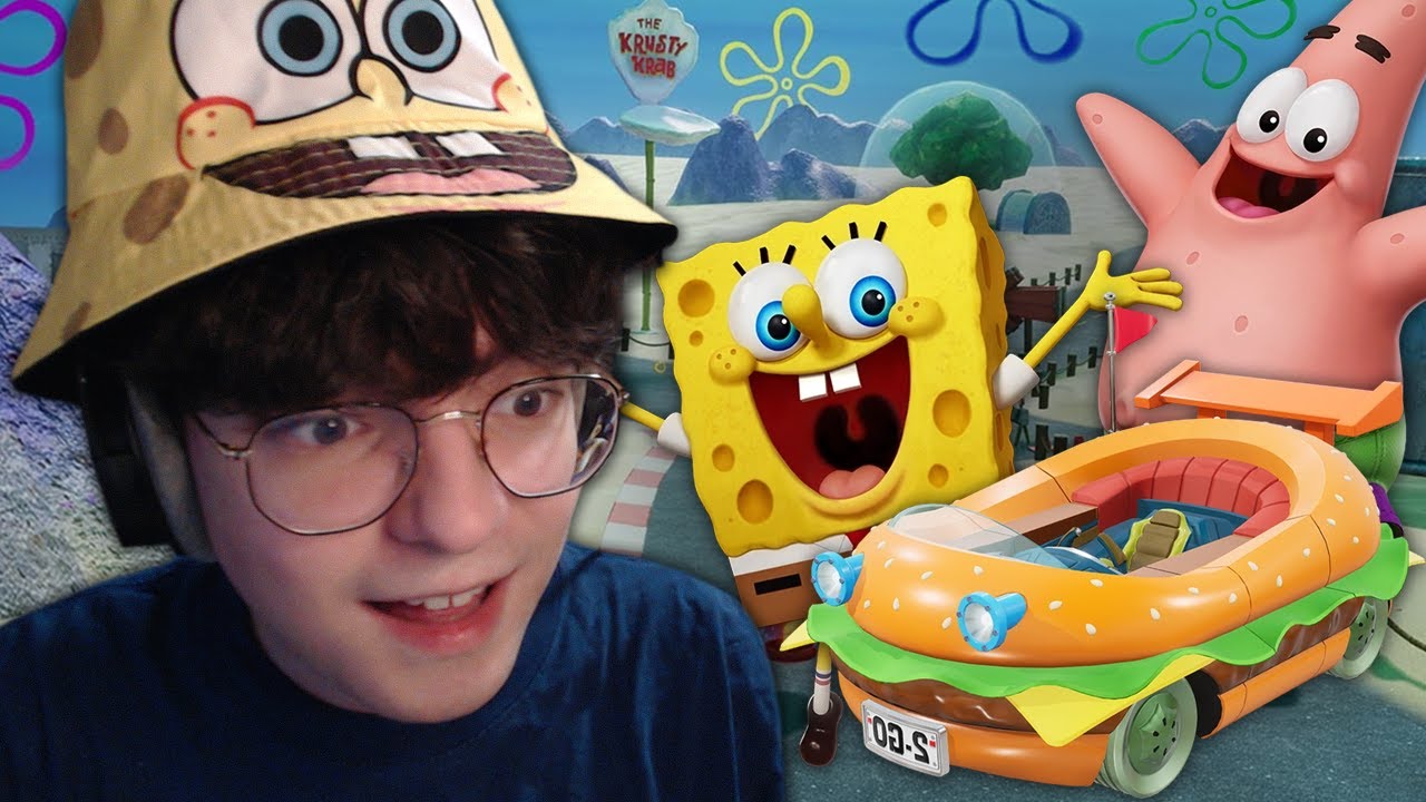 SPONGEBOB IS IN SONIC RACING: CROSSWORLDS!!
