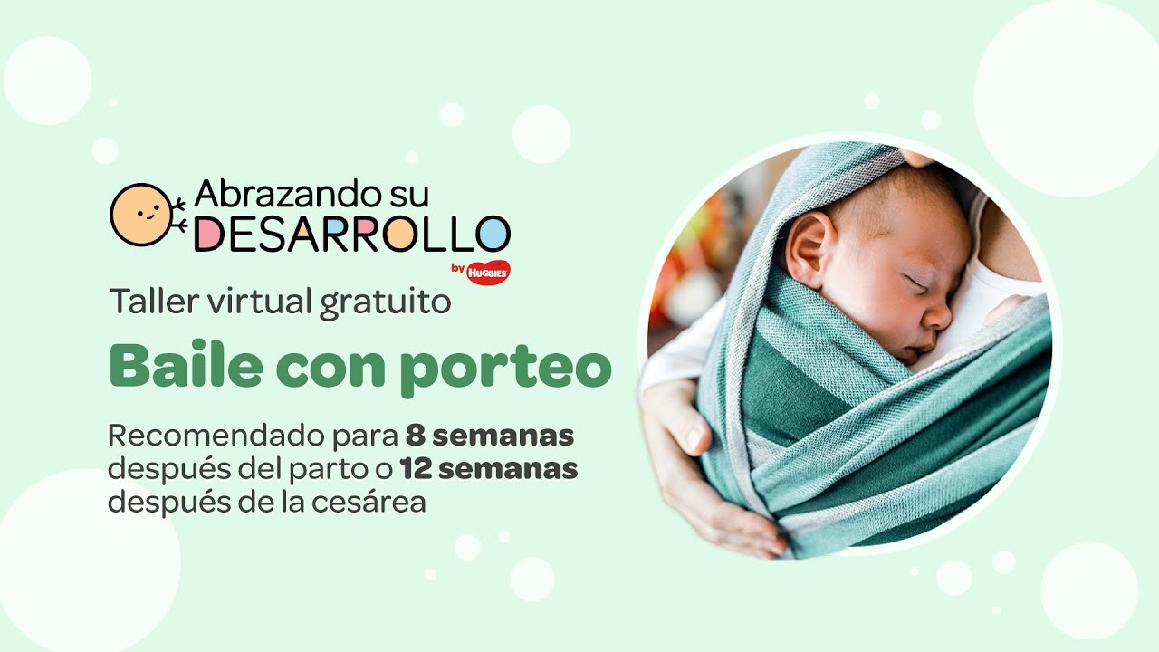 Baile con porteo | Taller virtual para mamás y recién nacidos