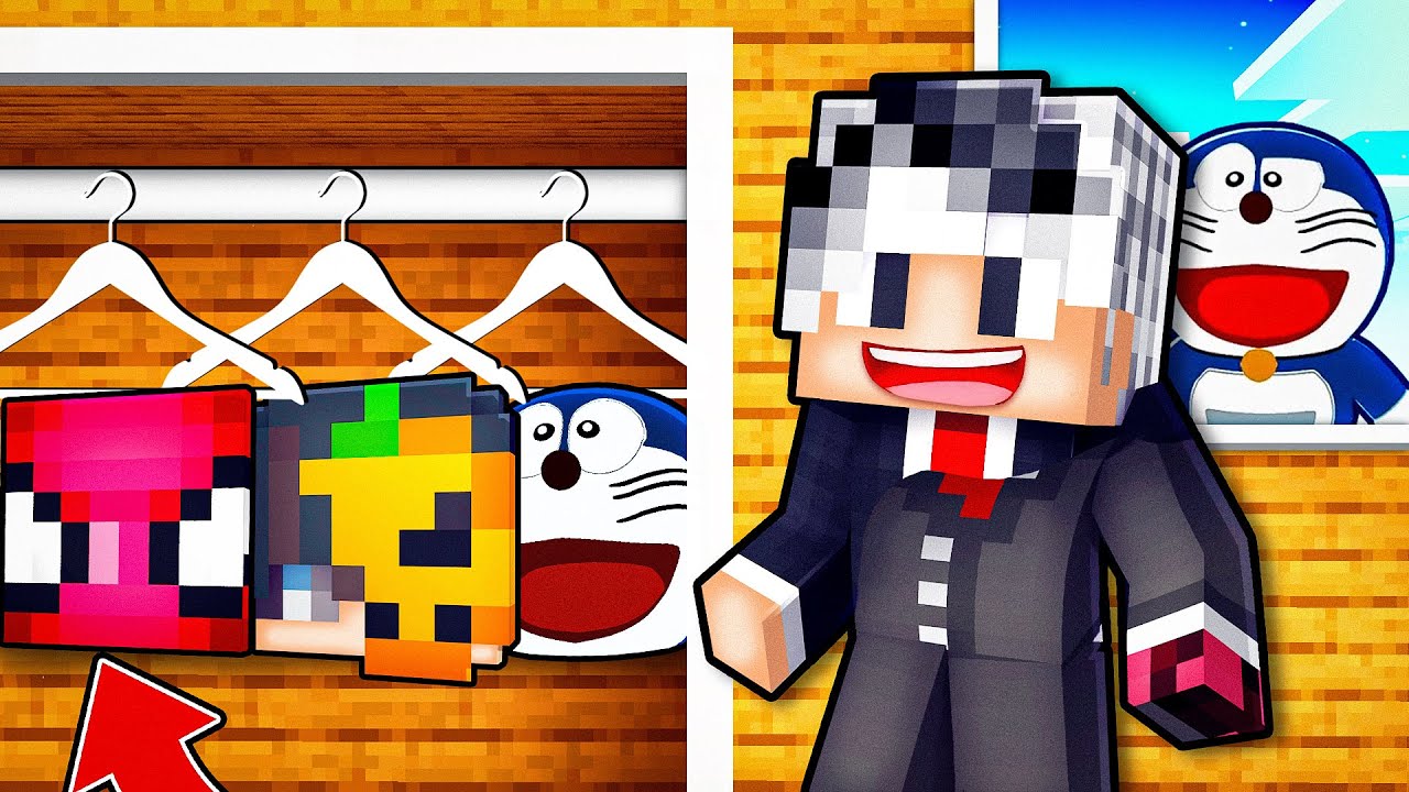YOUTUBER Kıyafetlerini Çaldım - Minecraft