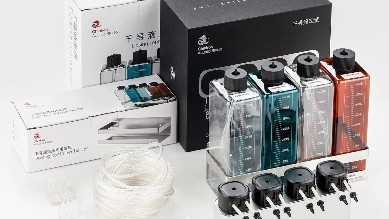 Sistema de dosificación Chihiros (Dosing pump) - unboxing e instalación