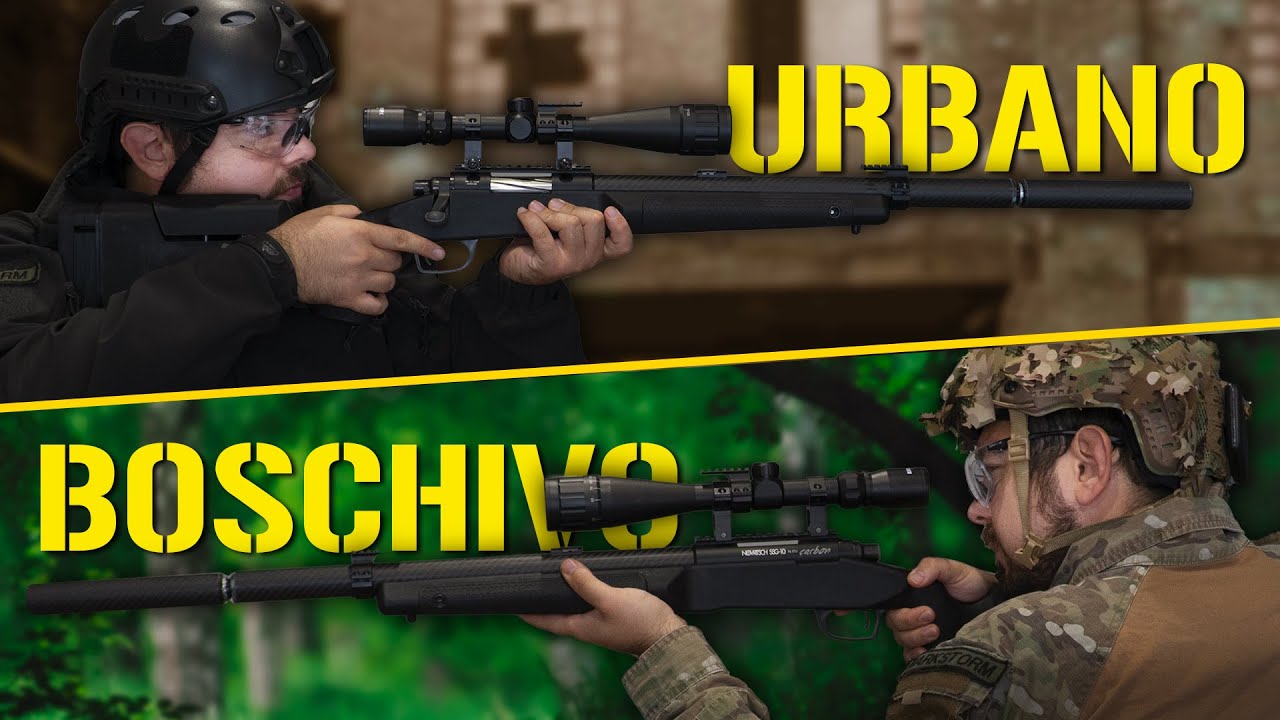 Airsoft sniper Gameplay - Difesa ESTREMA in URBANO e BOSCHIVO