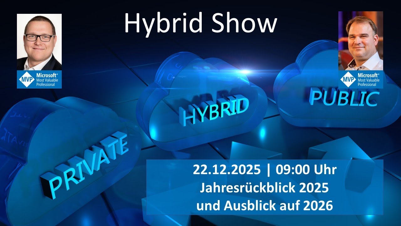 Hybrid Show - Jahresrückblick 2025 und Ausblick auf 2026