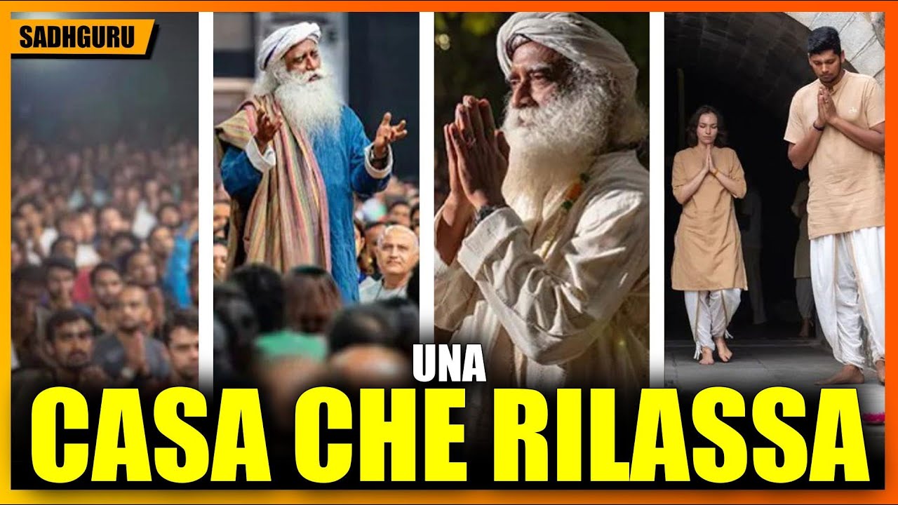 Casa trasformata in rifugio di pace silenziosa , Insegnamenti di Sadhguru in Italiano