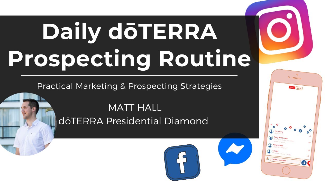 Building doTERRA Online - Plus My Daily Instagram Prospecting Routine