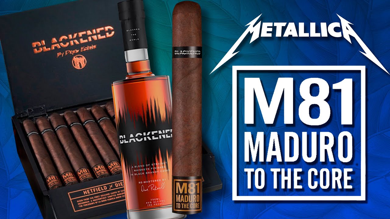 Metallica Blackened M81 Cigar & Whiskey Review