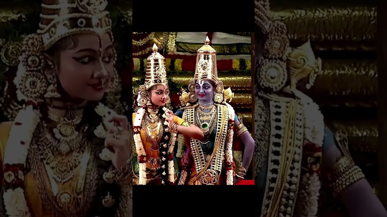 Love of Andal ❤️✨andal and rangamannar dance