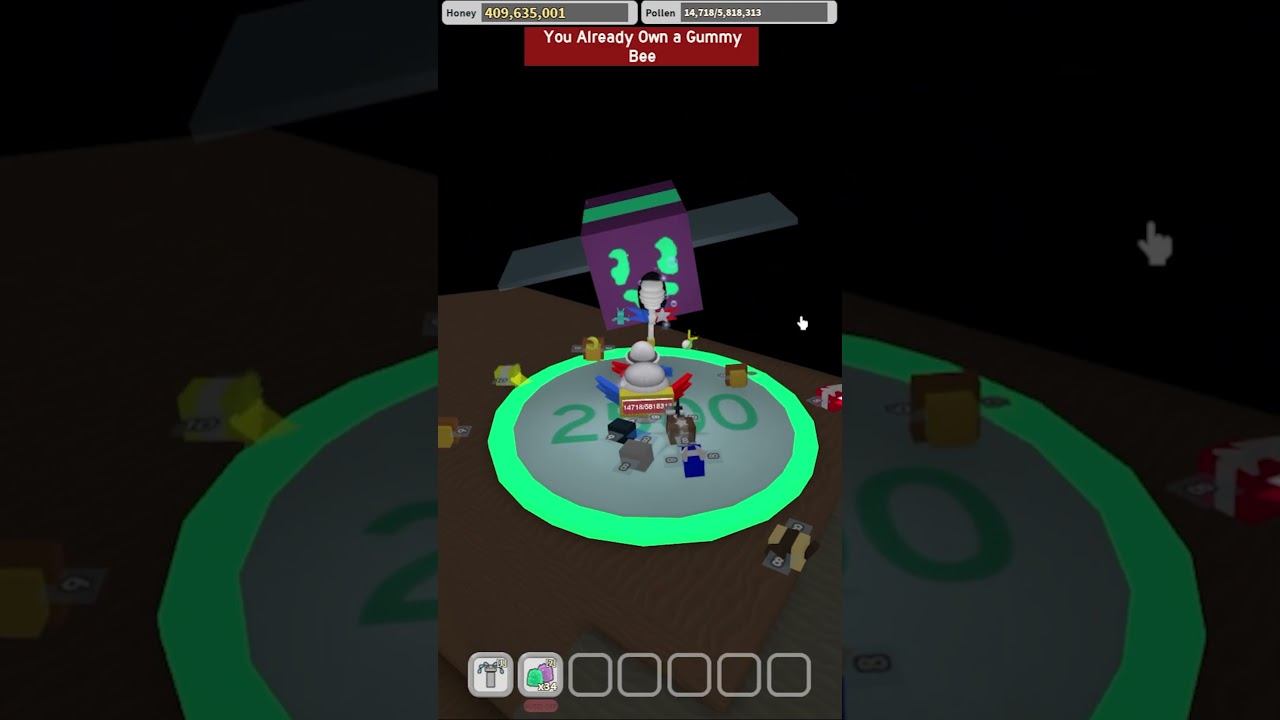Unlocking the GUMMY BEE in Bee Swarm Simulator! - Re-Edited from FakeRupert