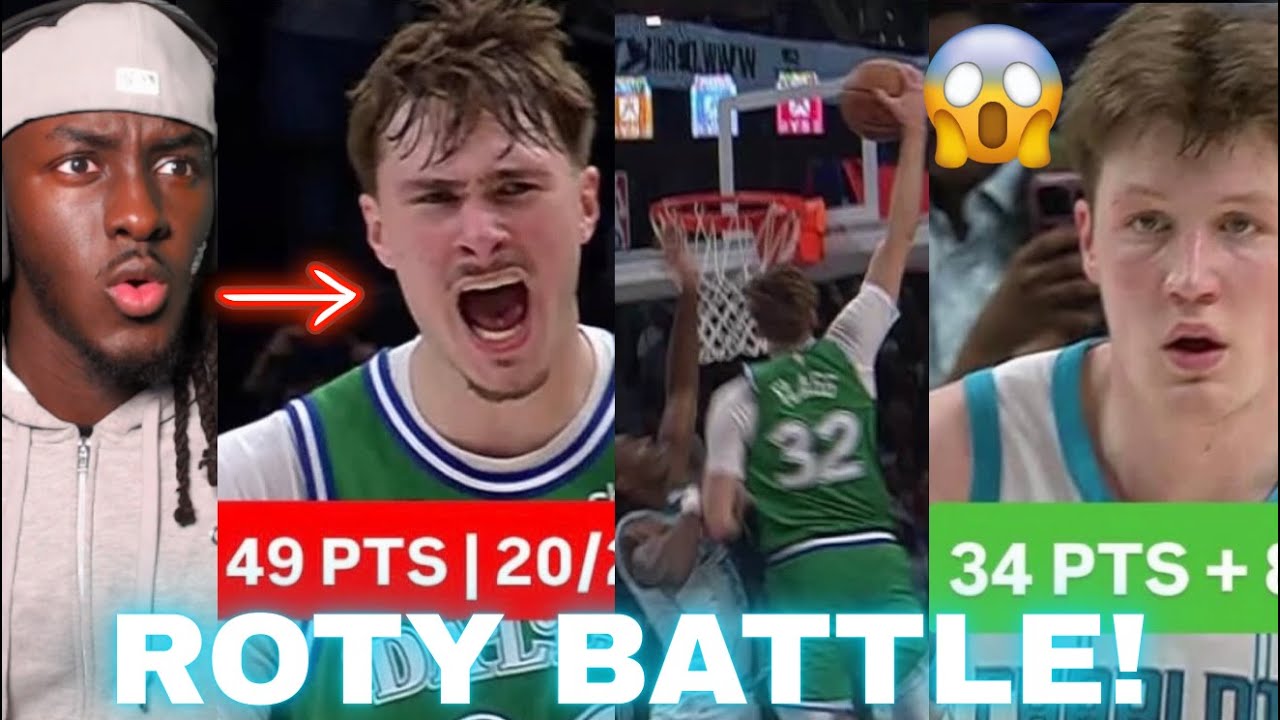 COOPER VS KON ROTY BATTLE.. Mavs Vs Hornets Highlights Reaction