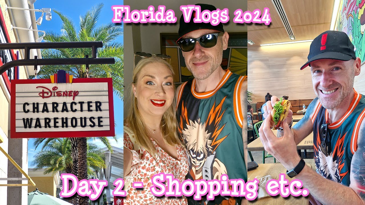 Florida Vlogs 2024- Day 2 Shopping - Vinelands, Shake Shack, Target, Florida mall - ItsMeAshleigh