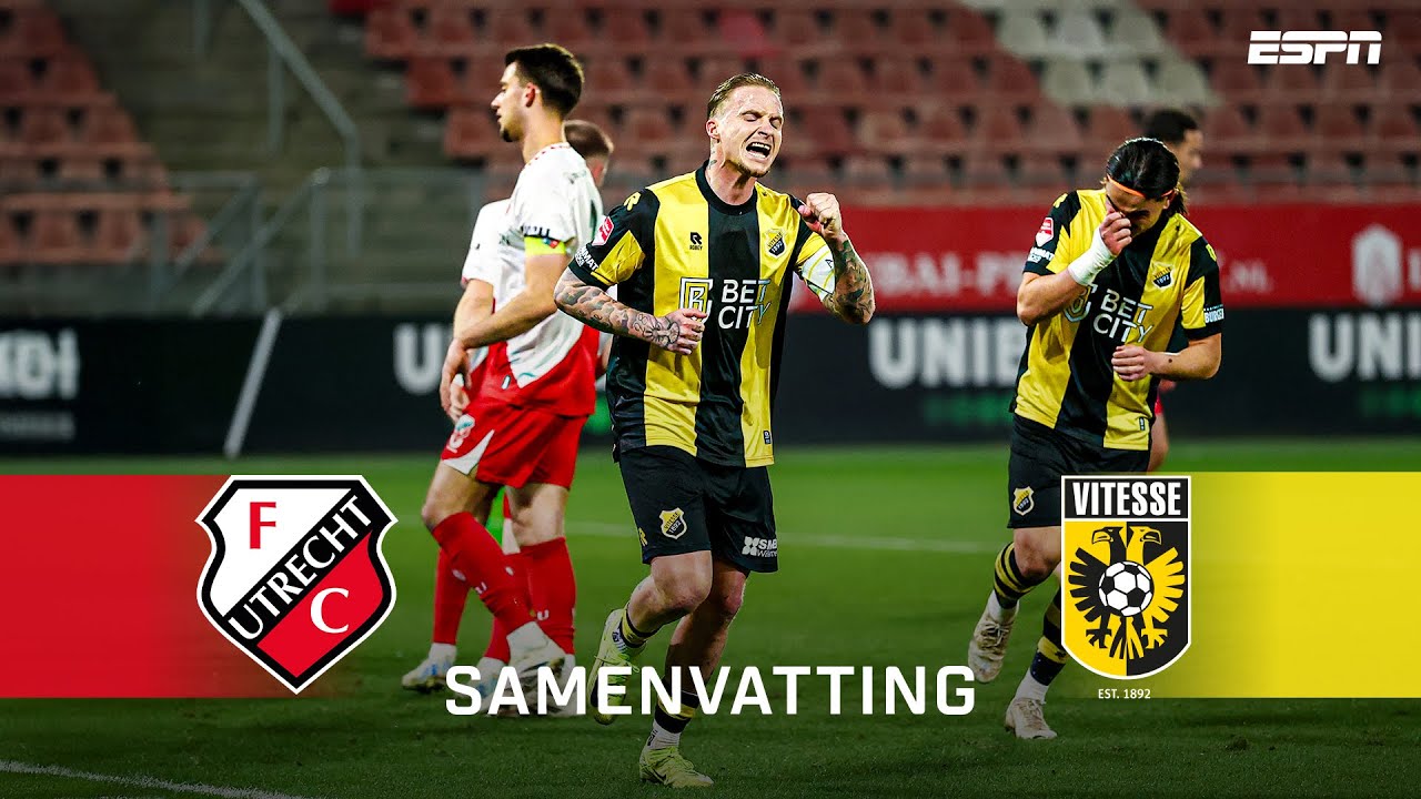 🟥 ROOD voor DOELMAN en PENALTY à la Johan Neeskens! 💥 | Samenvatting Jong FC Utrecht - Vitesse