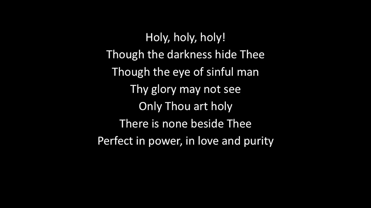 Holy Holy Holy