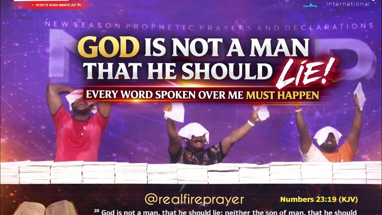 WHAT GOD SAID, HE MUST DO IT | NSPPD PRAYERS || 26 February  2026