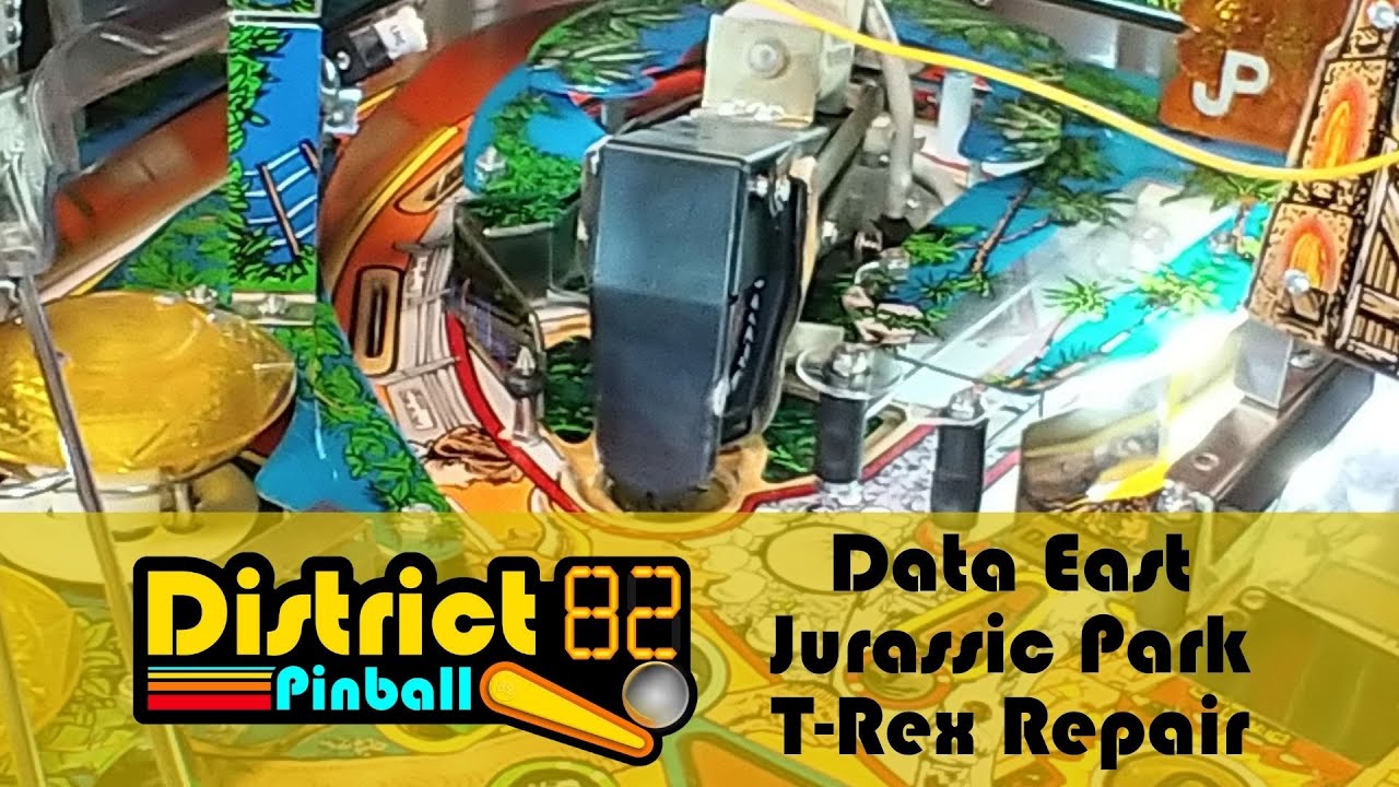 Data East Jurassic Park T-Rex Repair