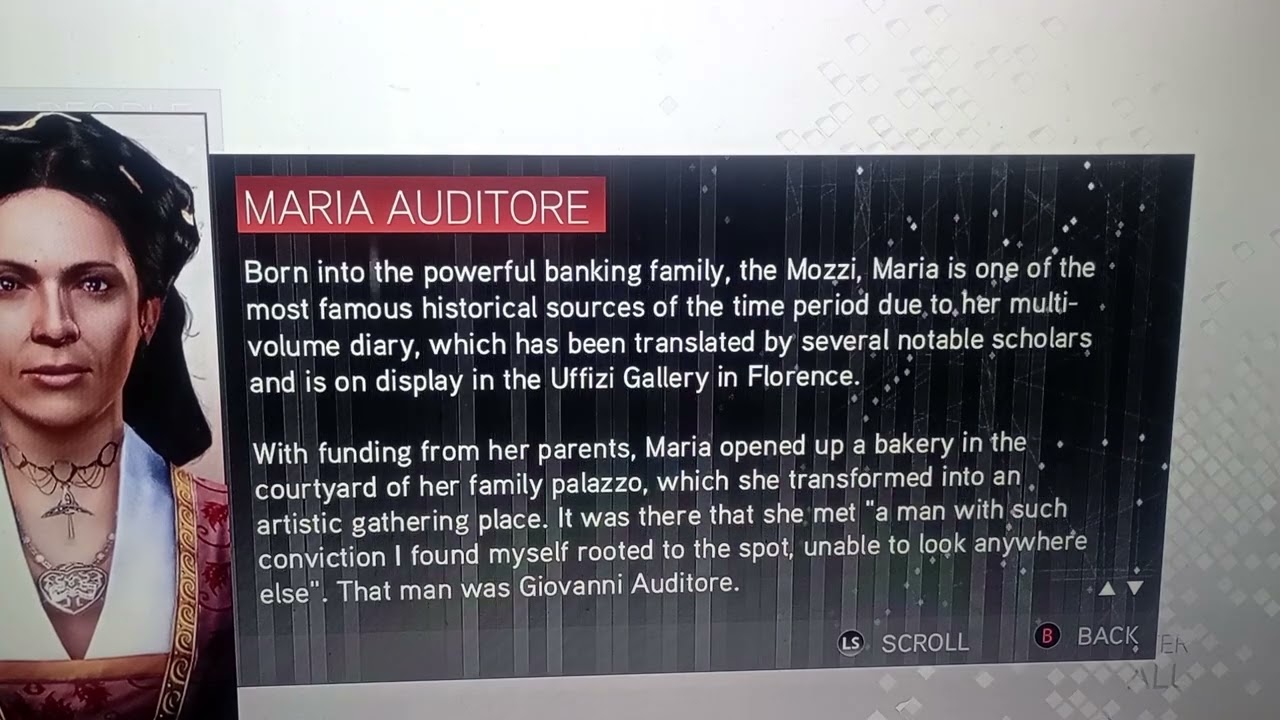 assassin's Creed 2 maria auditore Saturday November 23rd 2024