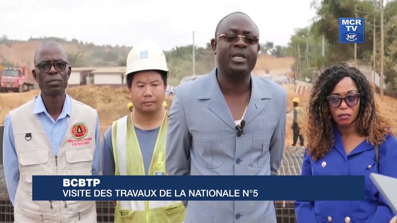 BCBTP / VISITE DES TRAVAUX DE LA NATIONALE N°5