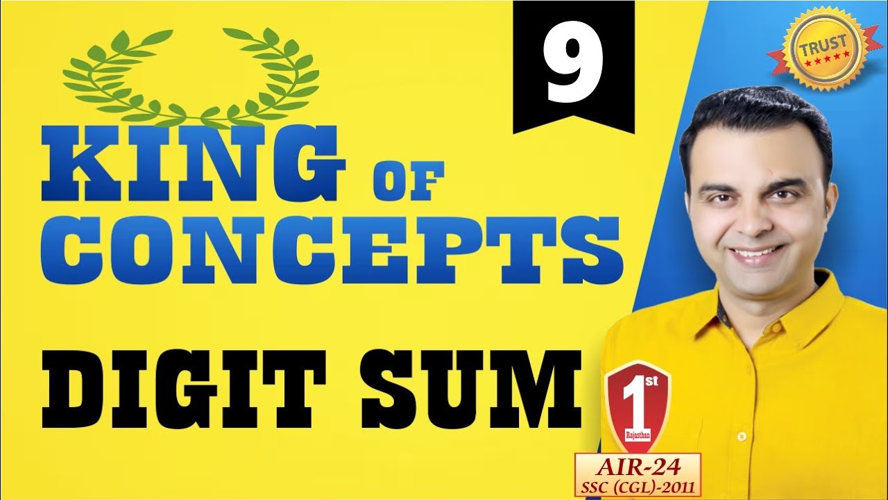 Digit Sum by RAJA SIR || Most Important Concepts, PYQS, CPR, NEON APPROACH for SSC CGL, CHSL, CPO