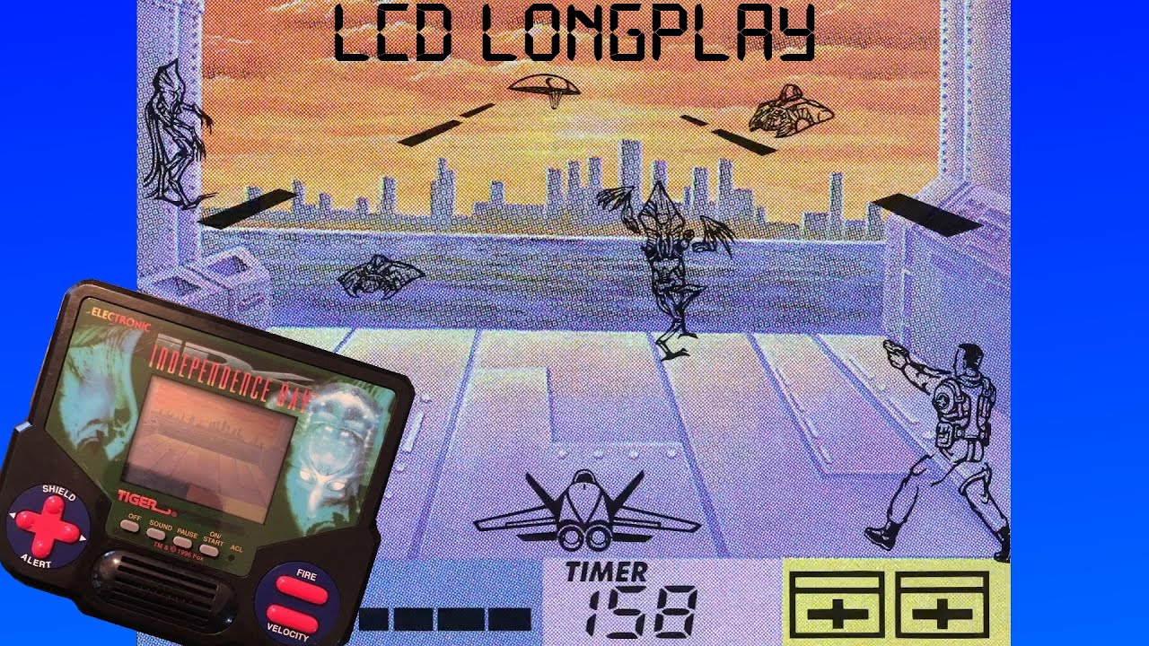 LCD Longplay - Independence Day (Tiger Electronics 1996)